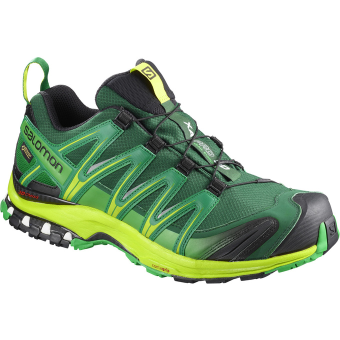 Salomon XA PRO 3D GTX® Zapatillas Trail Running Hombre - Verde Oscuro - Colombia (94713-VJAB)